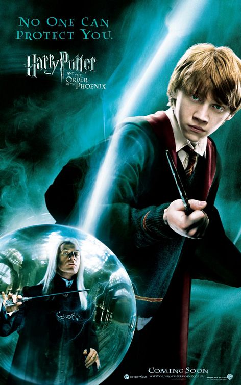 the movie poster: Harry Potter and the Order of the Phoenix (2007) ver6