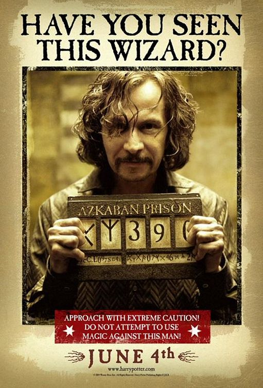 the movie poster: Harry Potter and the Prisoner of Azkaban (2004)