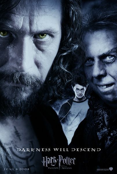 the movie poster: Harry Potter and the Prisoner of Azkaban (2004) ver12