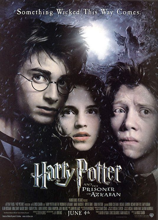 the movie poster: Harry Potter and the Prisoner of Azkaban (2004) ver3