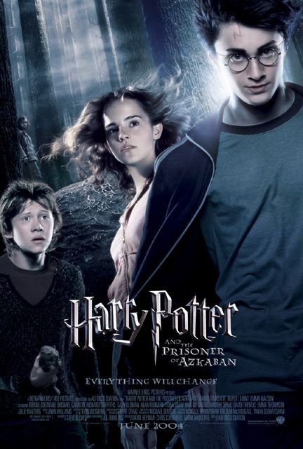 the movie poster: Harry Potter and the Prisoner of Azkaban (2004) ver5