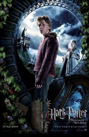 the movie poster: Harry Potter and the Prisoner of Azkaban (2004) ver7