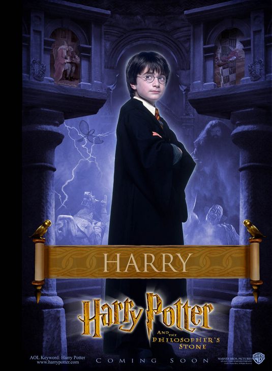 the movie poster: Harry Potter and the Sorcerer's Stone (2001) ver6