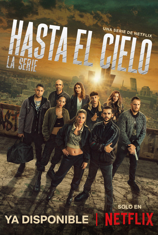 1000 piece jigsaw puzzle for tv poster: Hasta el cielo: La serie