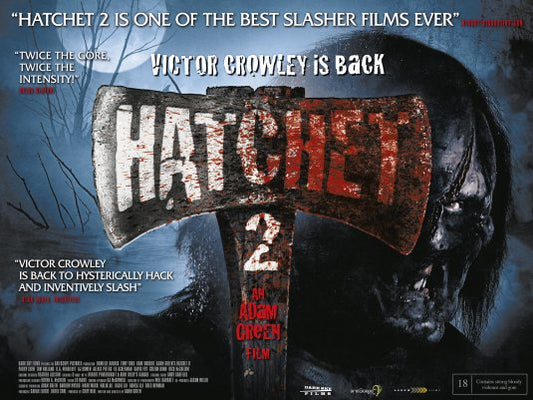 1000 piece jigsaw puzzle for the movie poster: Hatchet II (2010) ver3