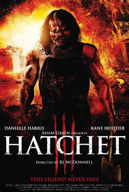 1000 piece jigsaw puzzle for the movie poster: Hatchet III (2013)