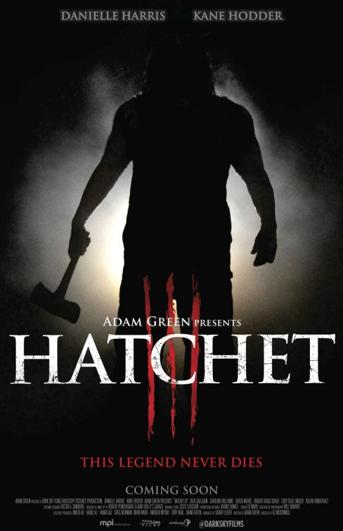 1000 piece jigsaw puzzle for the movie poster: Hatchet III (2013) ver2