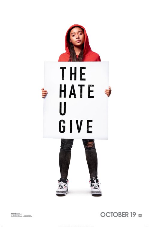 1000 piece jigsaw puzzle for the movie poster: The Hate U Give (2018)