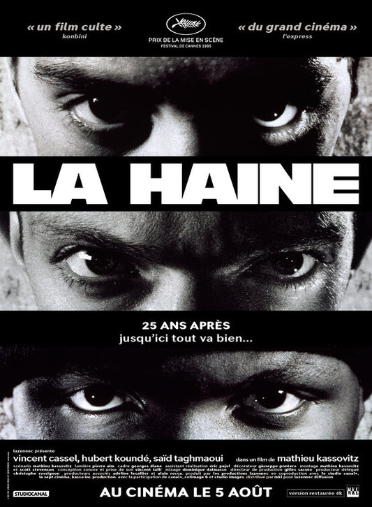 1000 piece jigsaw puzzle for the movie poster: Hate (1995) ver3