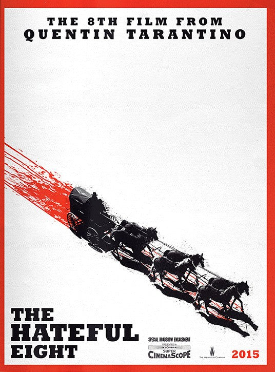 1000 piece jigsaw puzzle for the movie poster: The Hateful Eight (2015)