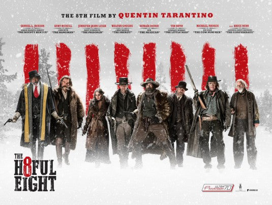 1000 piece jigsaw puzzle for the movie poster: The Hateful Eight (2015) ver11