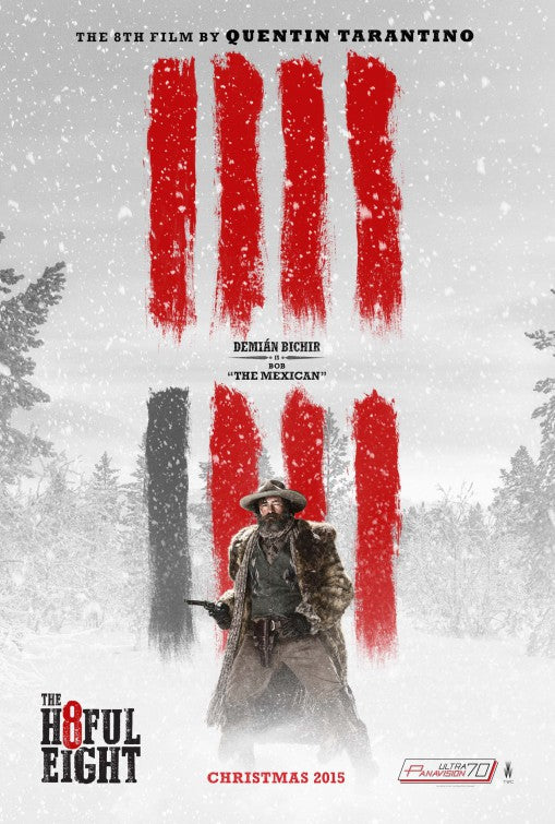 1000 piece jigsaw puzzle for the movie poster: The Hateful Eight (2015) ver4