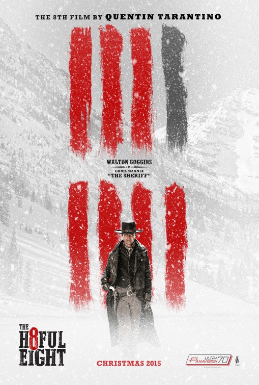 1000 piece jigsaw puzzle for the movie poster: The Hateful Eight (2015) ver5