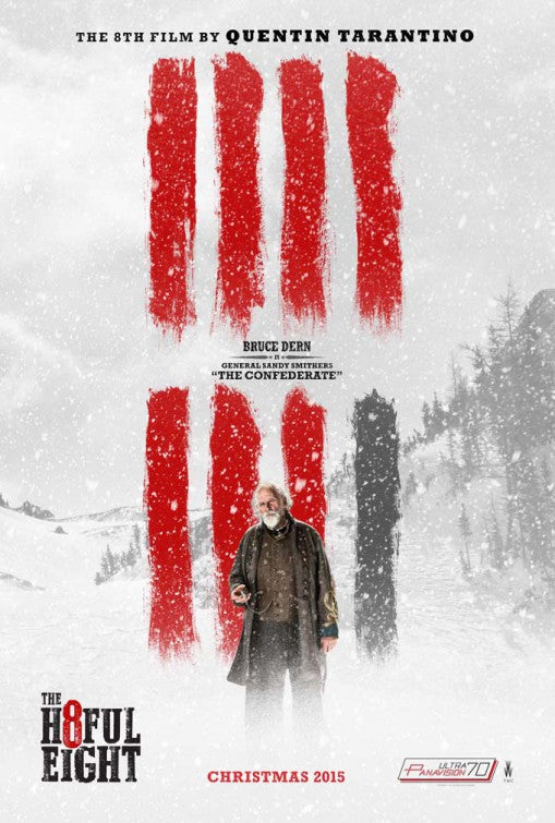 1000 piece jigsaw puzzle for the movie poster: The Hateful Eight (2015) ver6