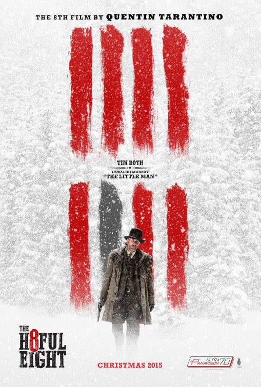 1000 piece jigsaw puzzle for the movie poster: The Hateful Eight (2015) ver7