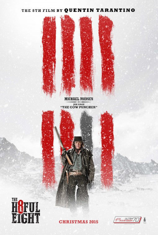 1000 piece jigsaw puzzle for the movie poster: The Hateful Eight (2015) ver8