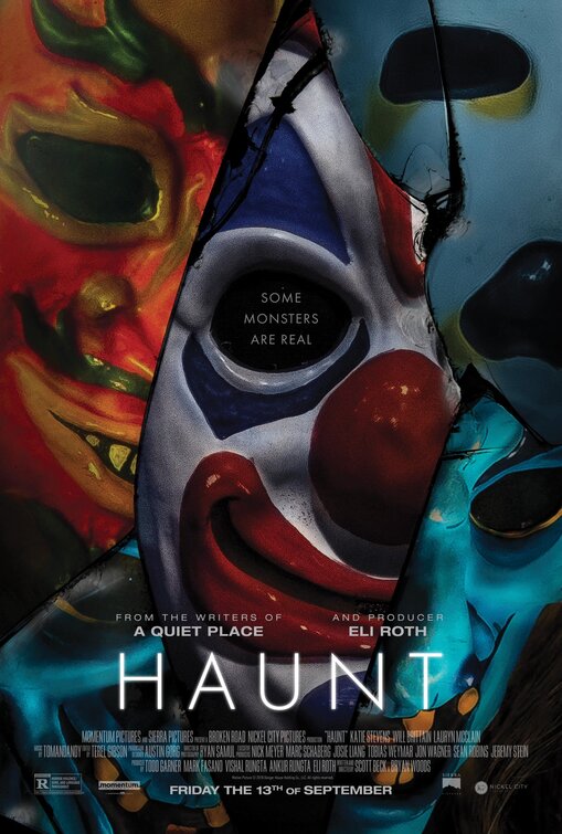 1000 piece jigsaw puzzle for the movie poster: Haunt (2019)