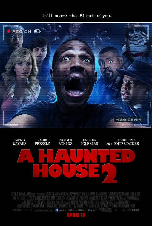 1000 piece jigsaw puzzle for the movie poster: A Haunted House 2 (2014) ver2