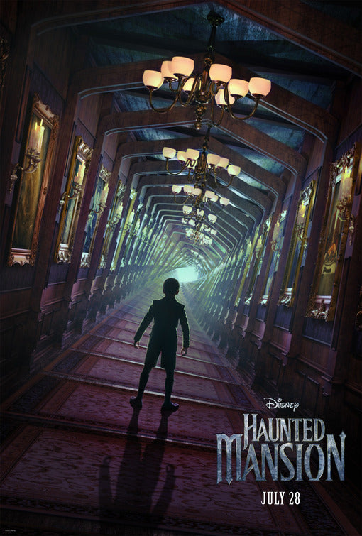1000 piece jigsaw puzzle for the movie poster: Haunted Mansion (2023)