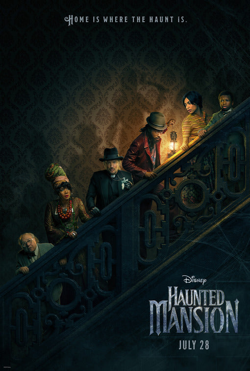 1000 piece jigsaw puzzle for the movie poster: Haunted Mansion (2023) ver2