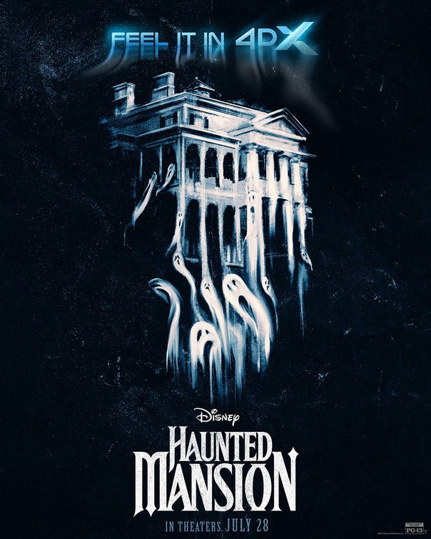 1000 piece jigsaw puzzle for the movie poster: Haunted Mansion (2023) ver4