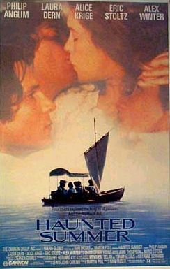 the movie poster: Haunted Summer (1989)
