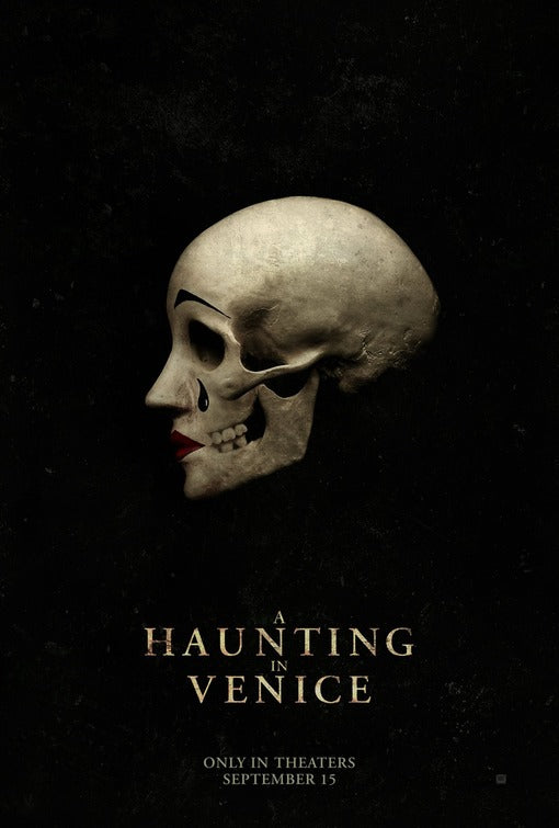 1000 piece jigsaw puzzle for the movie poster: A Haunting in Venice (2023)