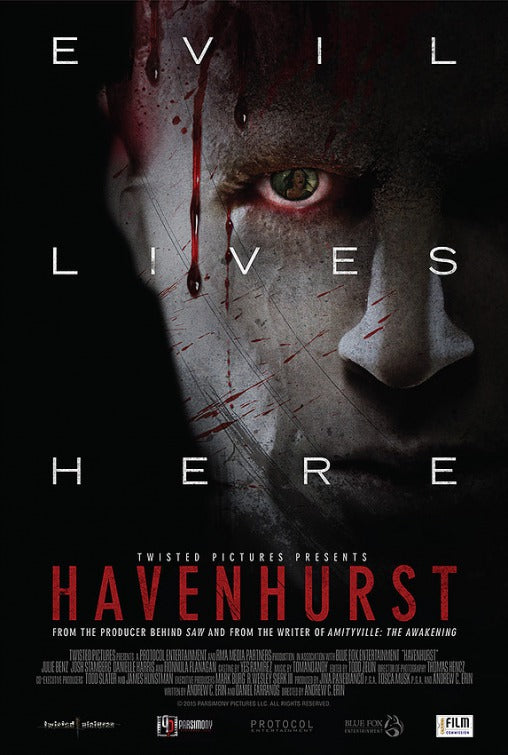 1000 piece jigsaw puzzle for the movie poster: Havenhurst (2016)