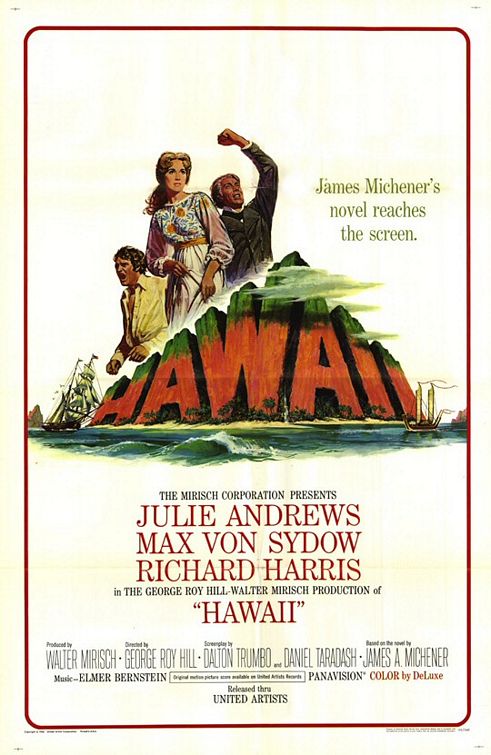 the movie poster: Hawaii (1966)