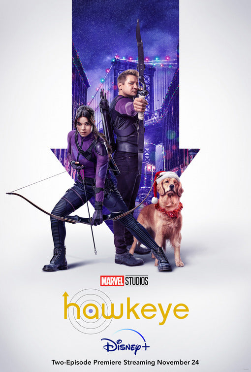 1000 piece jigsaw puzzle for tv poster: Hawkeye, ver2