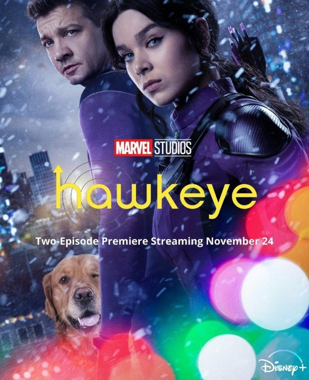 1000 piece jigsaw puzzle for tv poster: Hawkeye, ver4