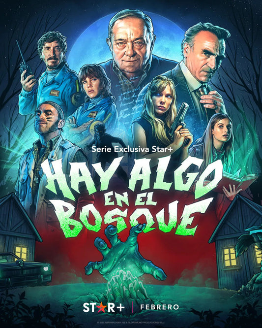 1000 piece jigsaw puzzle for tv poster: Hay algo en el bosque