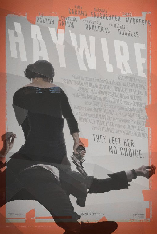 1000 piece jigsaw puzzle for the movie poster: Haywire (2012) ver2