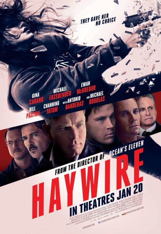 1000 piece jigsaw puzzle for the movie poster: Haywire (2012) ver3