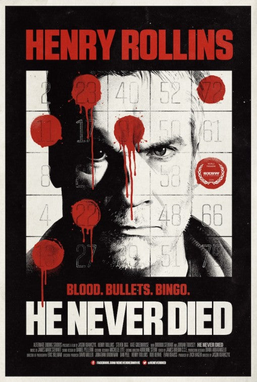 1000 piece jigsaw puzzle for the movie poster: He Never Died (2015)