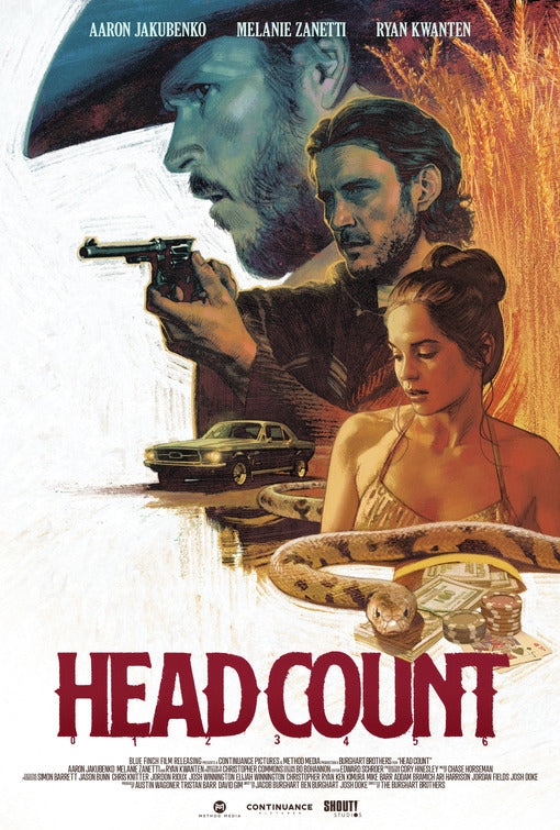 1000 piece jigsaw puzzle for the movie poster: Head Count (2023)