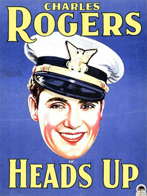 1000 piece jigsaw puzzle for the movie poster: Heads Up (1930)