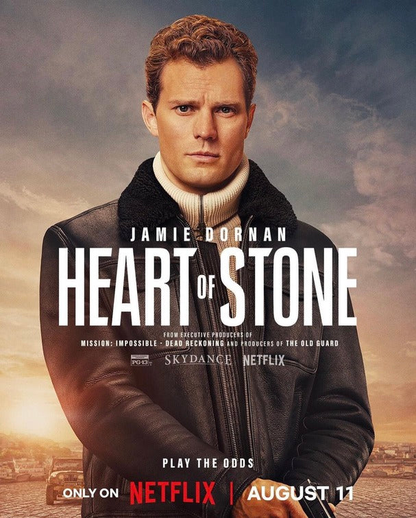 1000 piece jigsaw puzzle for the movie poster: Heart of Stone (2023) ver5