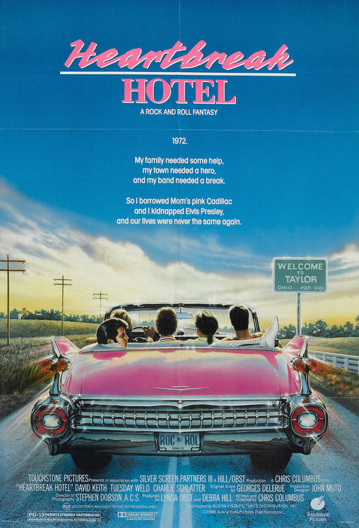 the movie poster: Heartbreak Hotel (1988)