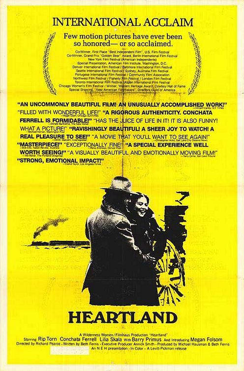 the movie poster: Heartland (1979)
