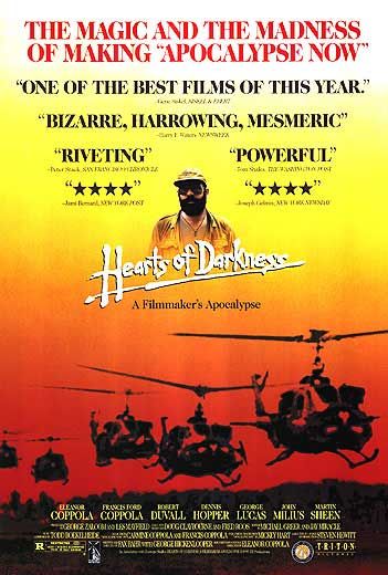 the movie poster: Hearts of Darkness: A Filmmaker's Apocalypse (1991)