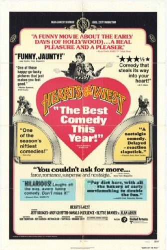the movie poster: Hearts of the West (1975) ver1