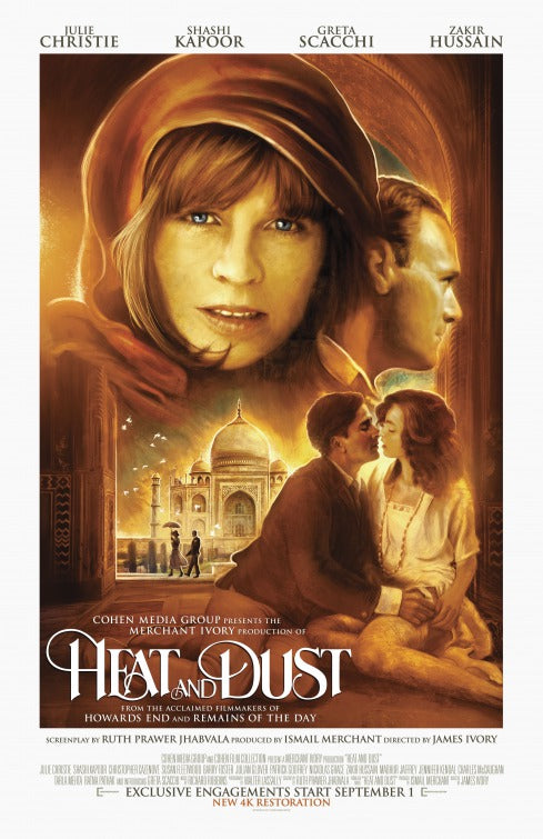 1000 piece jigsaw puzzle for the movie poster: Heat and Dust (1983) ver2