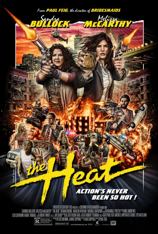 1000 piece jigsaw puzzle for the movie poster: The Heat (2013) ver4