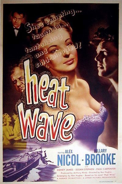 the movie poster: Heat Wave (aka The House Across the Lake) (1954)