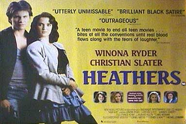 the movie poster: Heathers (1989) ver2