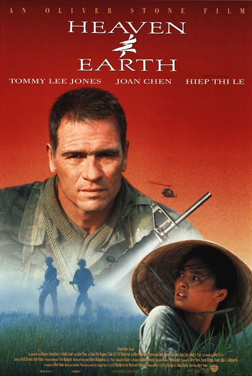 the movie poster: Heaven & Earth (1993) ver2