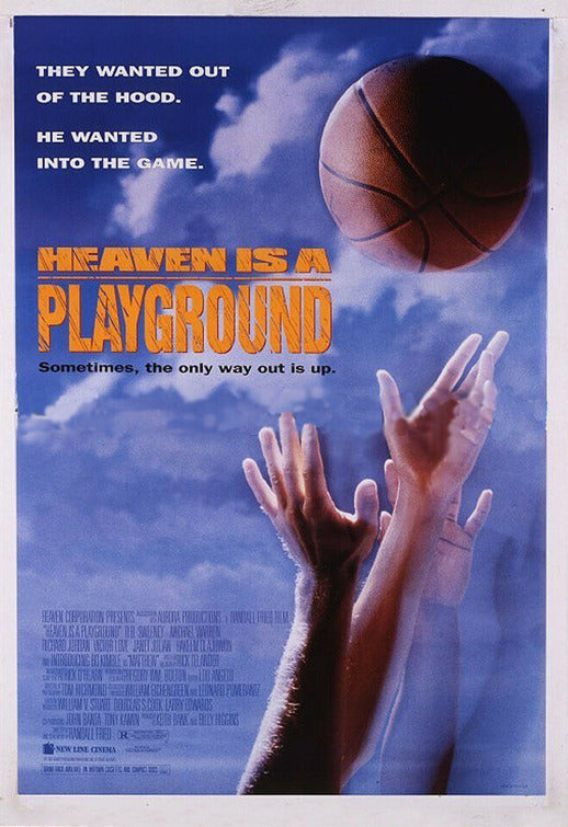 1000 piece jigsaw puzzle for the movie poster: Heaven Is a Playground (1991)