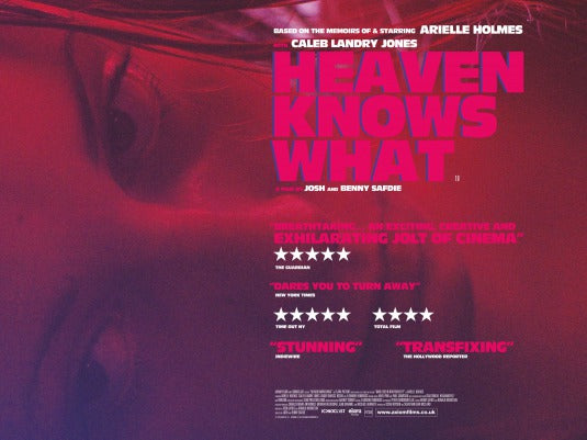 1000 piece jigsaw puzzle for the movie poster: Heaven Knows What (2015)