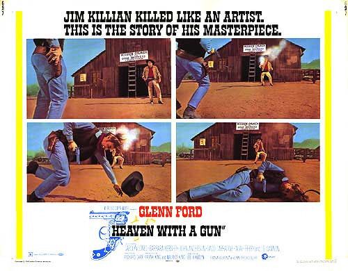 the movie poster: Heaven with a Gun (1969)